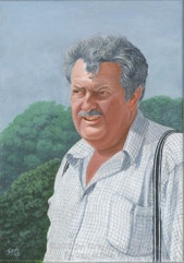 oil on canvas portrait